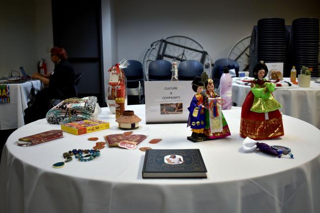 Cultural items were on display during the UI Navigators summit in December