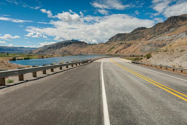 U.S. Route 97, Columbia River in Okanogan, eastern Washington