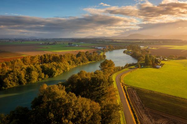 washington; estado; río; campos;